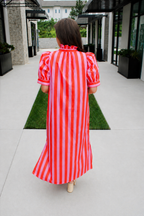 Dottie Striped Midi Dress