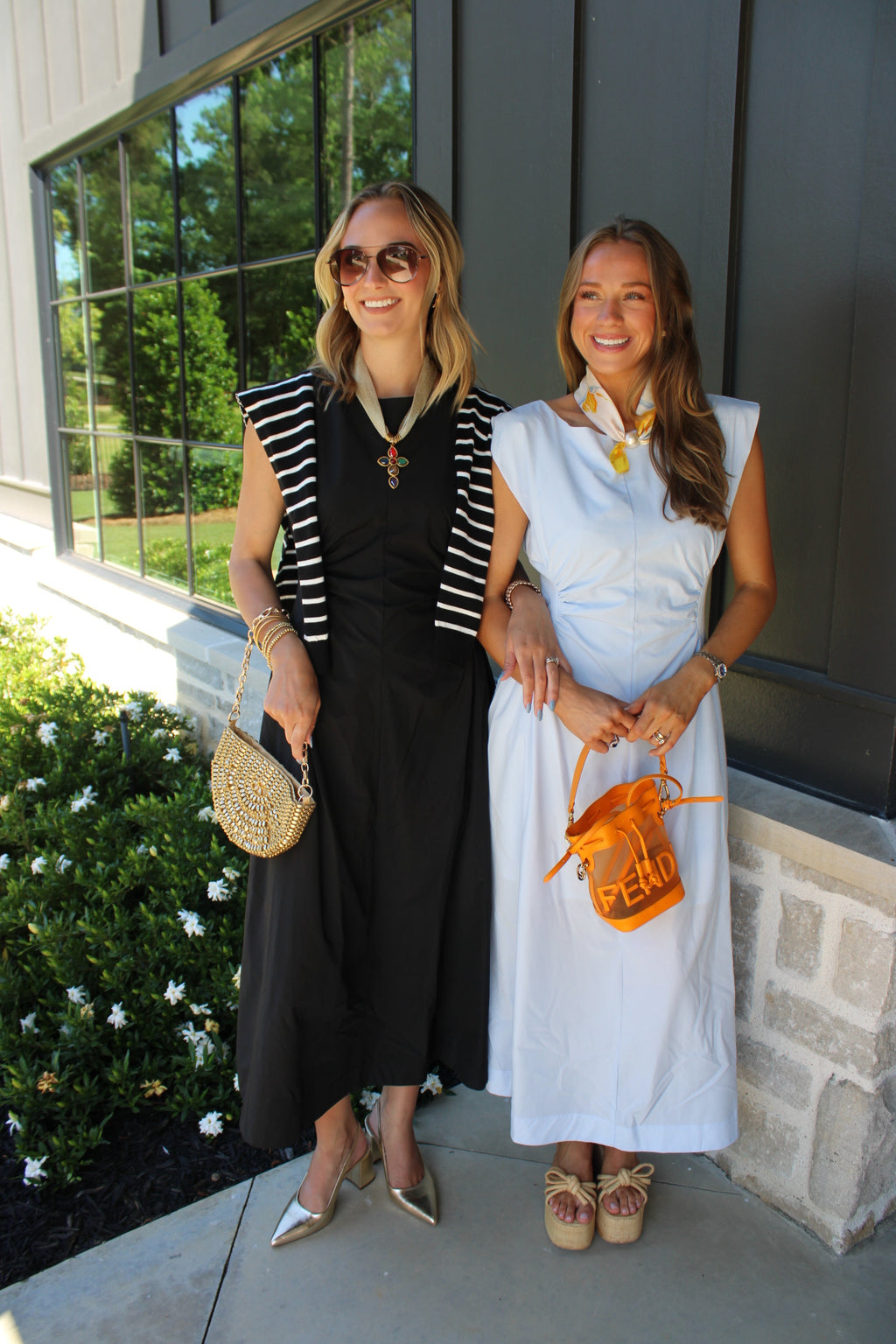 Mabel Ruched Midi Dress