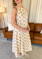 Haven Sleeveless Midi Dress