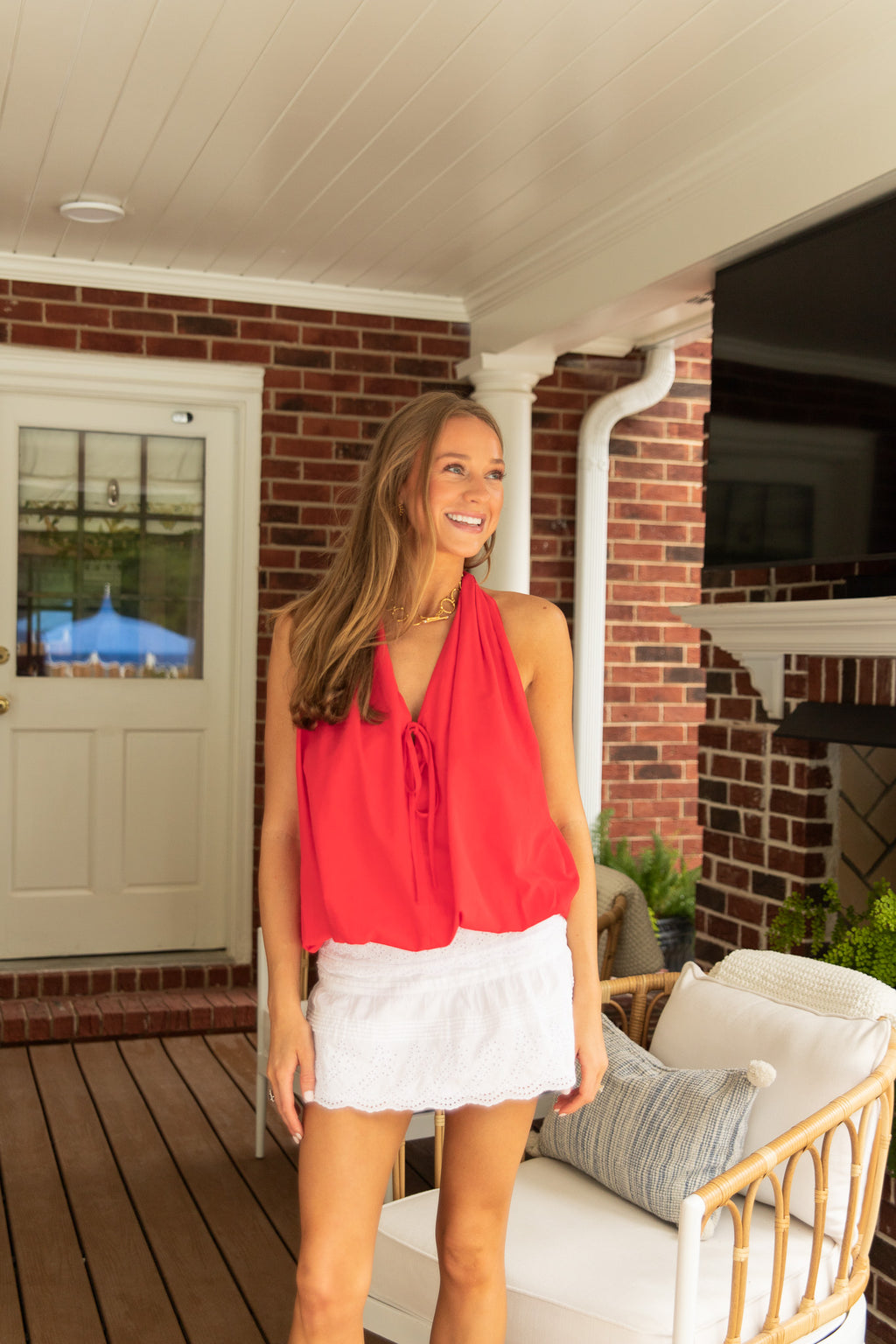Maribel Tie Back Top