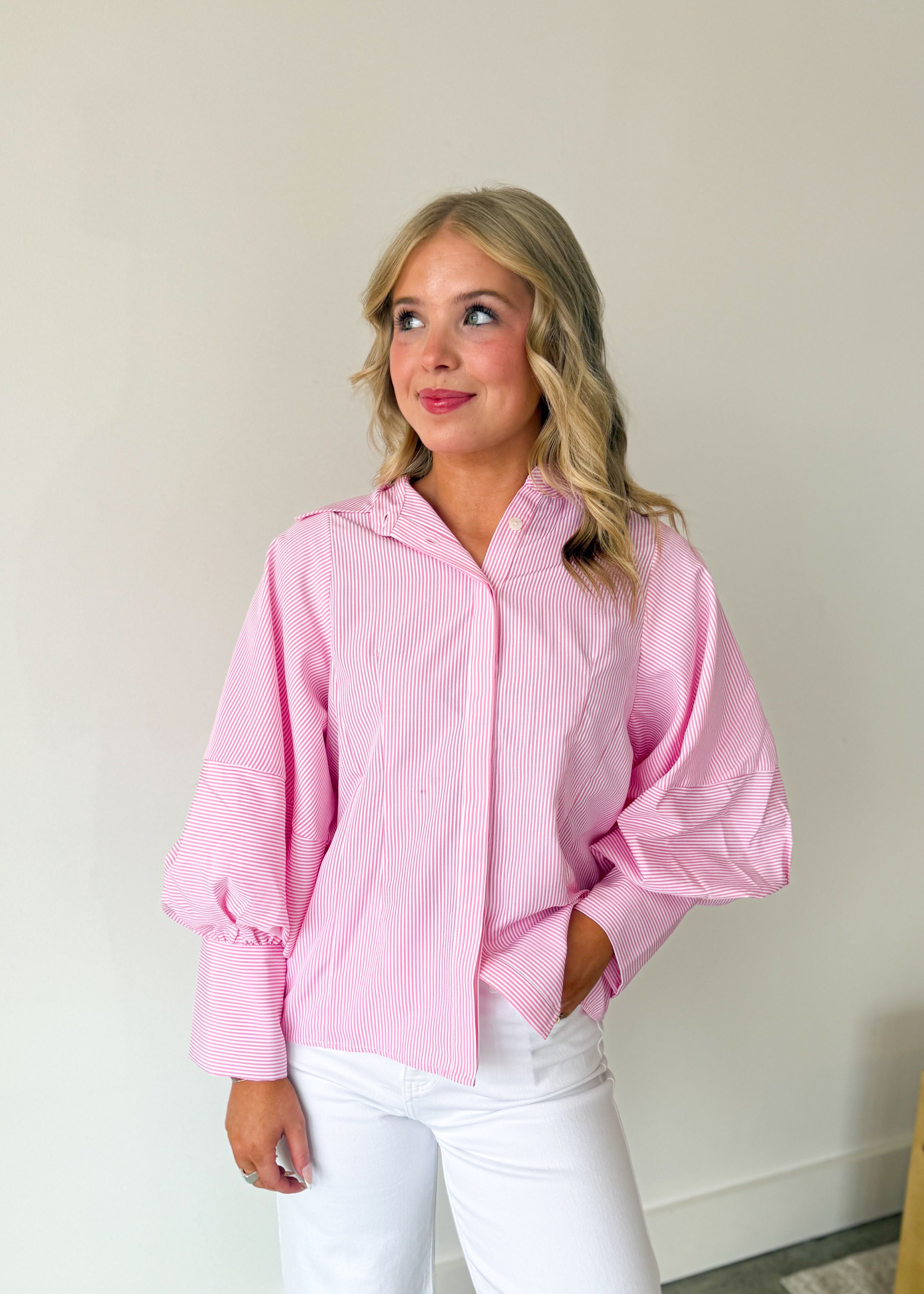 Taylor Statement Sleeve Shirt