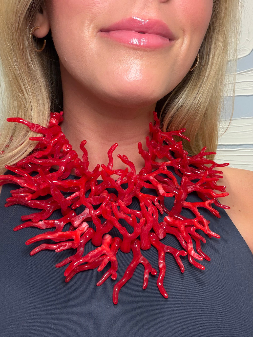 Coral Reef Bib Necklace