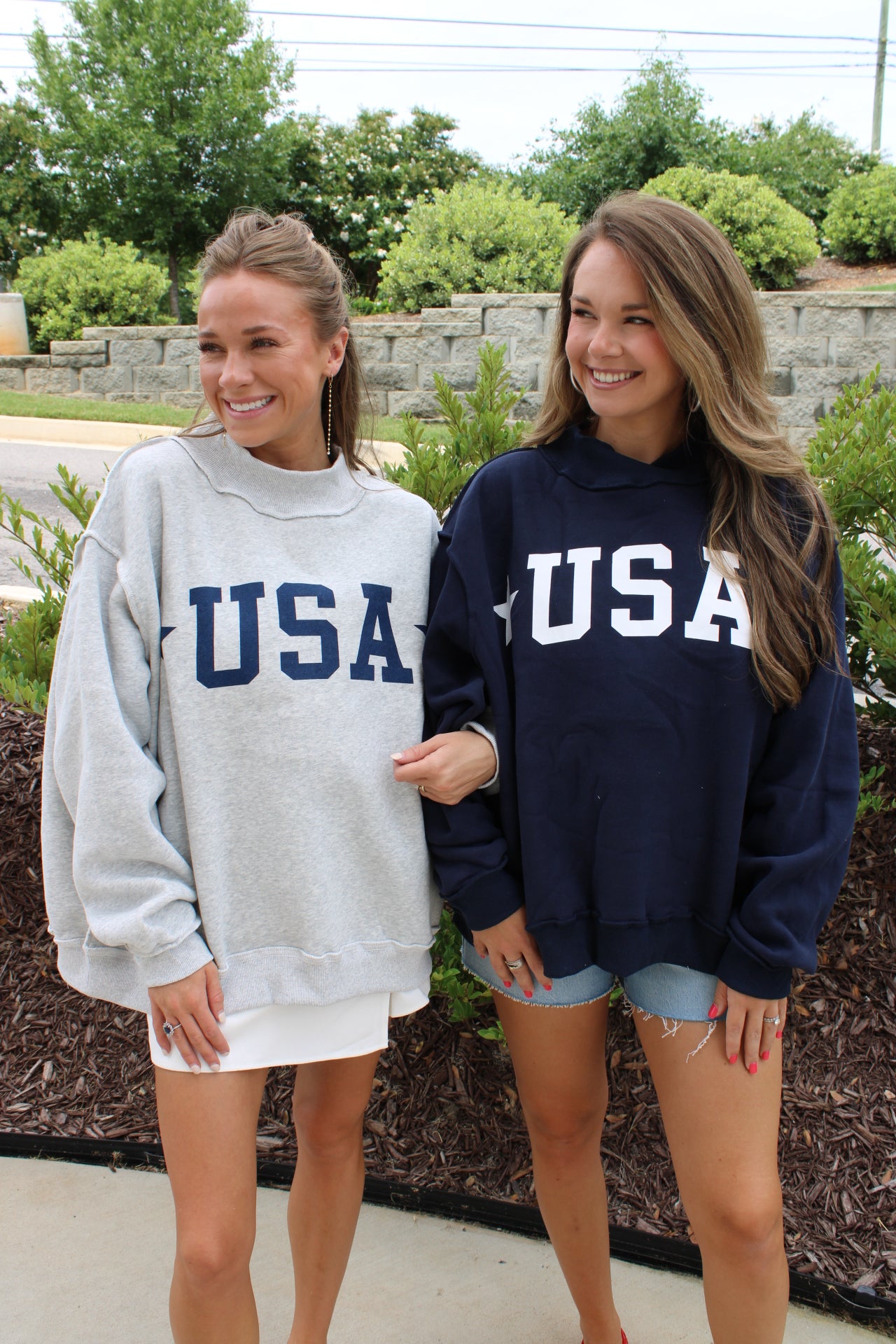 USA Reversible Mock Neck