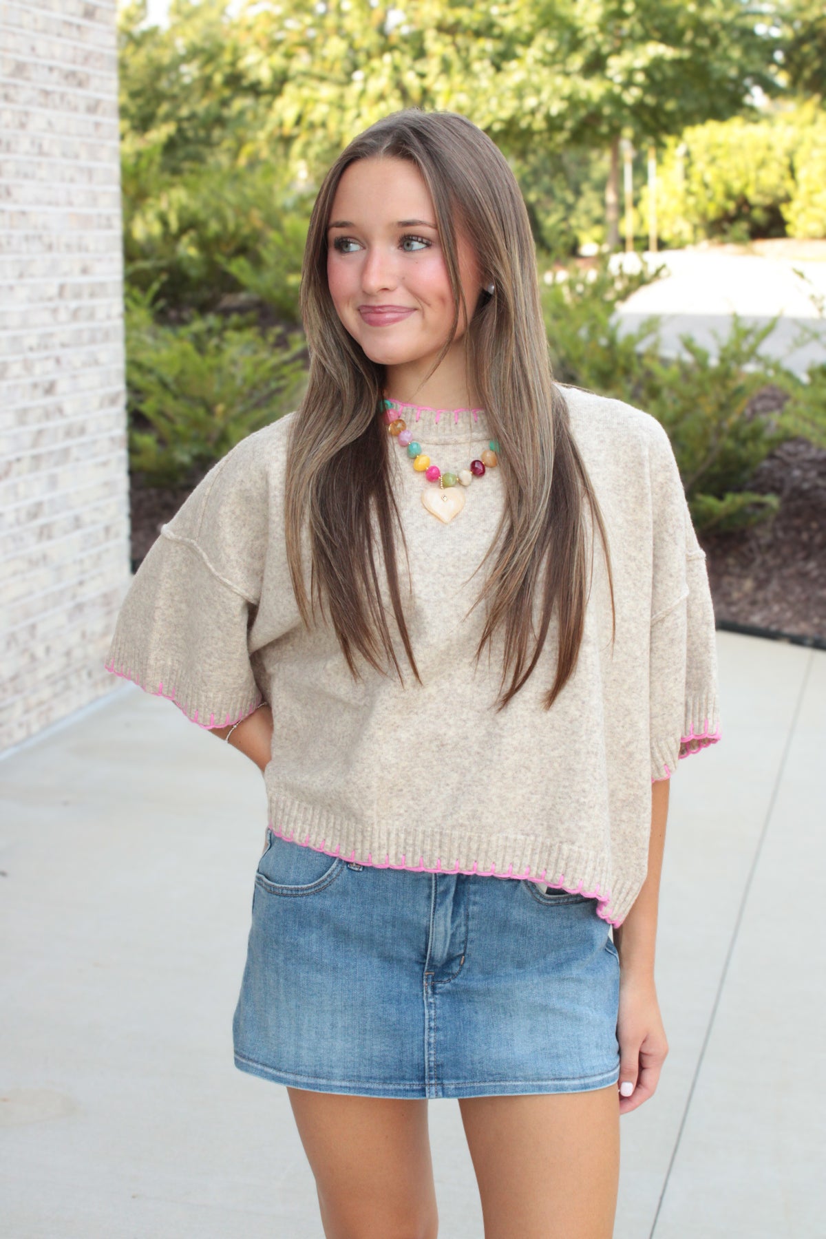 Mabel Stitch Oversized Sweater