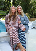 Lena Striped Lounge Set