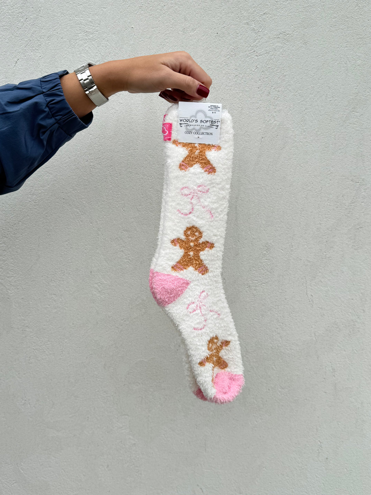 Holiday Cozy Crew Socks