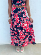 Solene Floral Midi Skirt