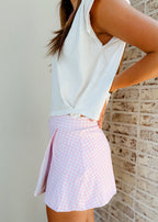 Maisie Gingham Skort