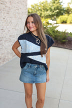 Gameday Sleeveless Knit Top