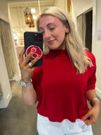 Liora Short Sleeve Summer Sweater