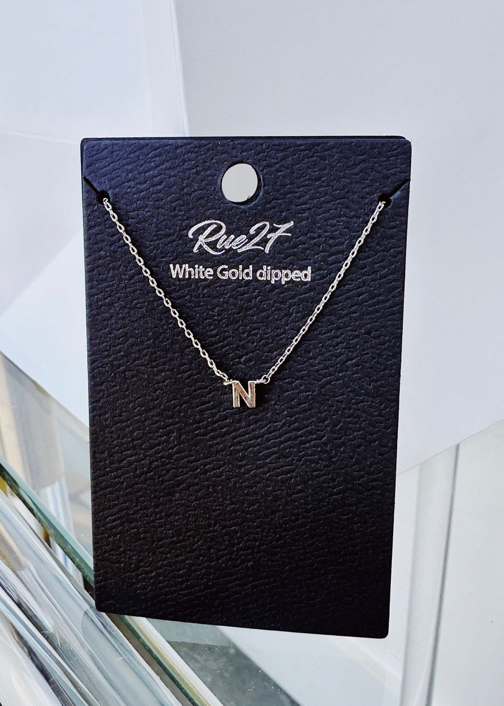 Initial Gold Dipped Necklace