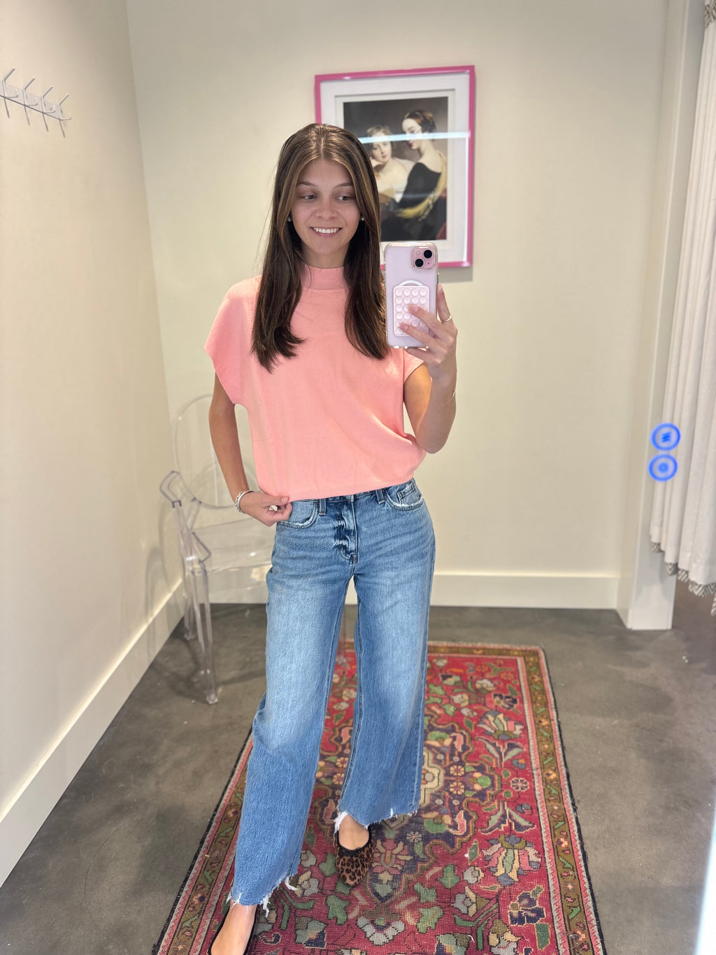 Marina Mock Neck Top