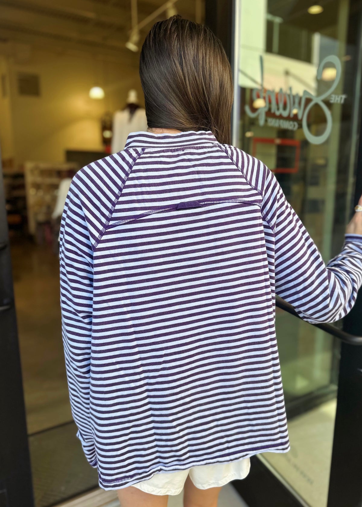 Restoration Yarn Dye Stripe Layer