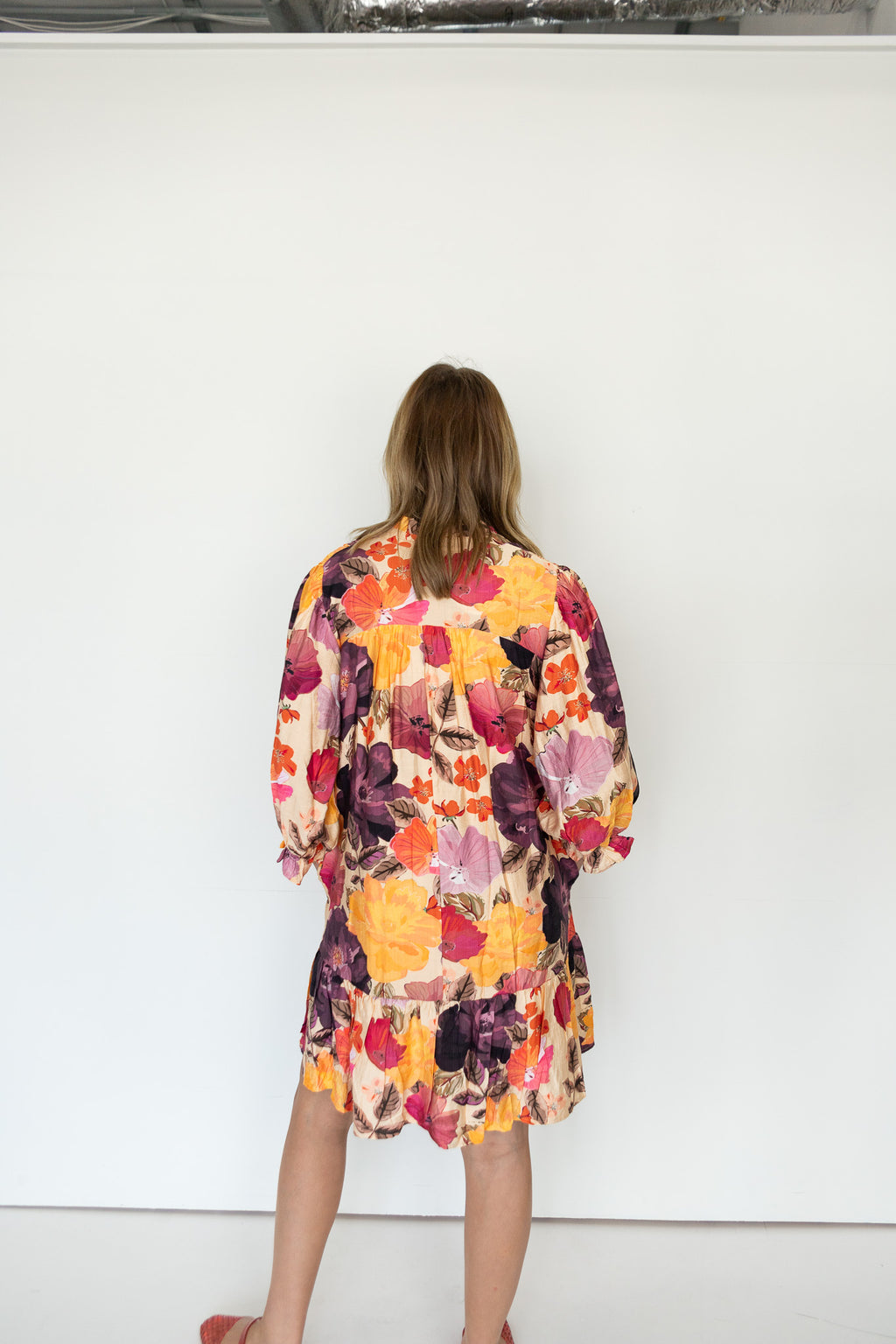Lesly Floral Smocked Mini Dress