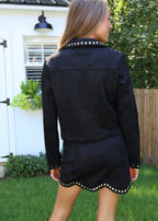 Emilia Studded Collar Jacket