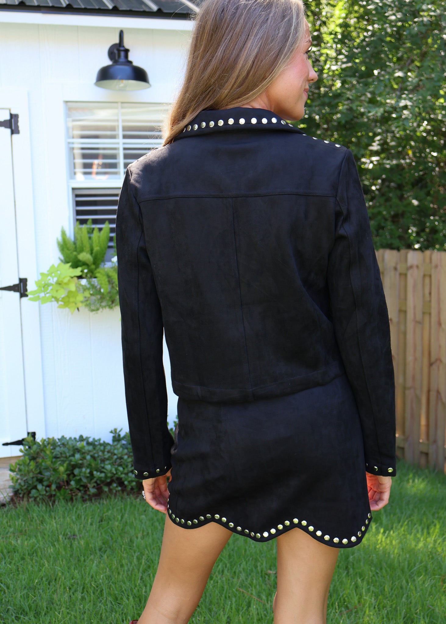Emilia Studded Collar Jacket