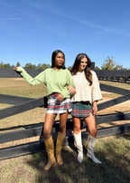 Holly Plaid Skort