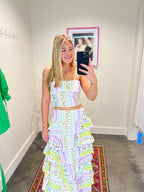 Tallulah Top and Tiered Skirt Set