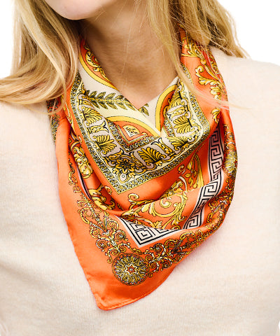 Printed Silky Bandana