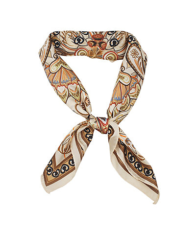 Paisley Border Neck Scarf