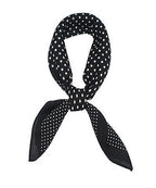Rosette & Polka Dot Scarf