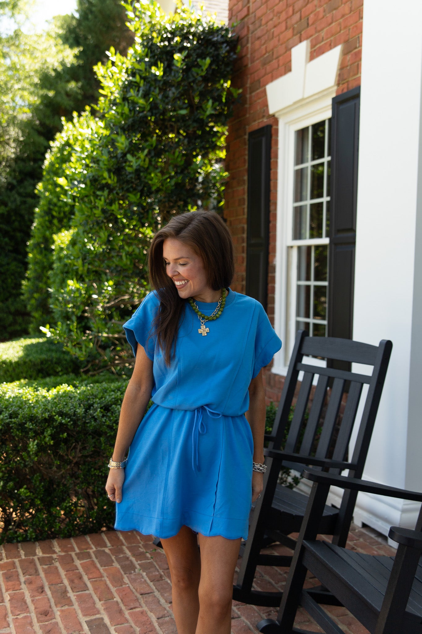 Clara Scallop Dress