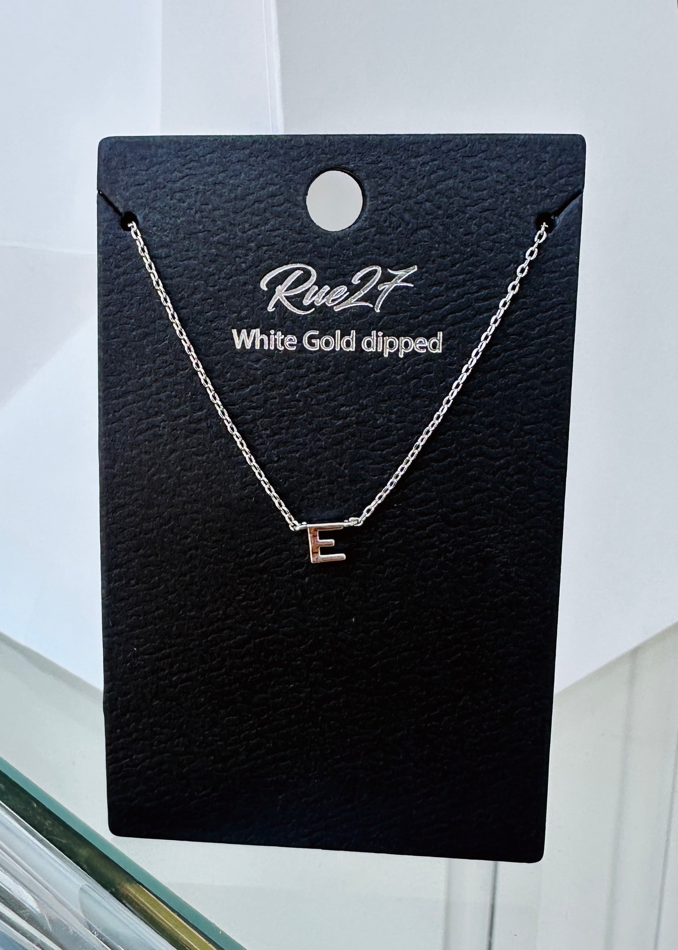 Initial Gold Dipped Necklace