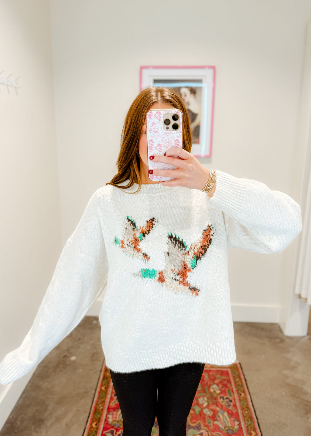 Mallard In Flight Knit Sweater