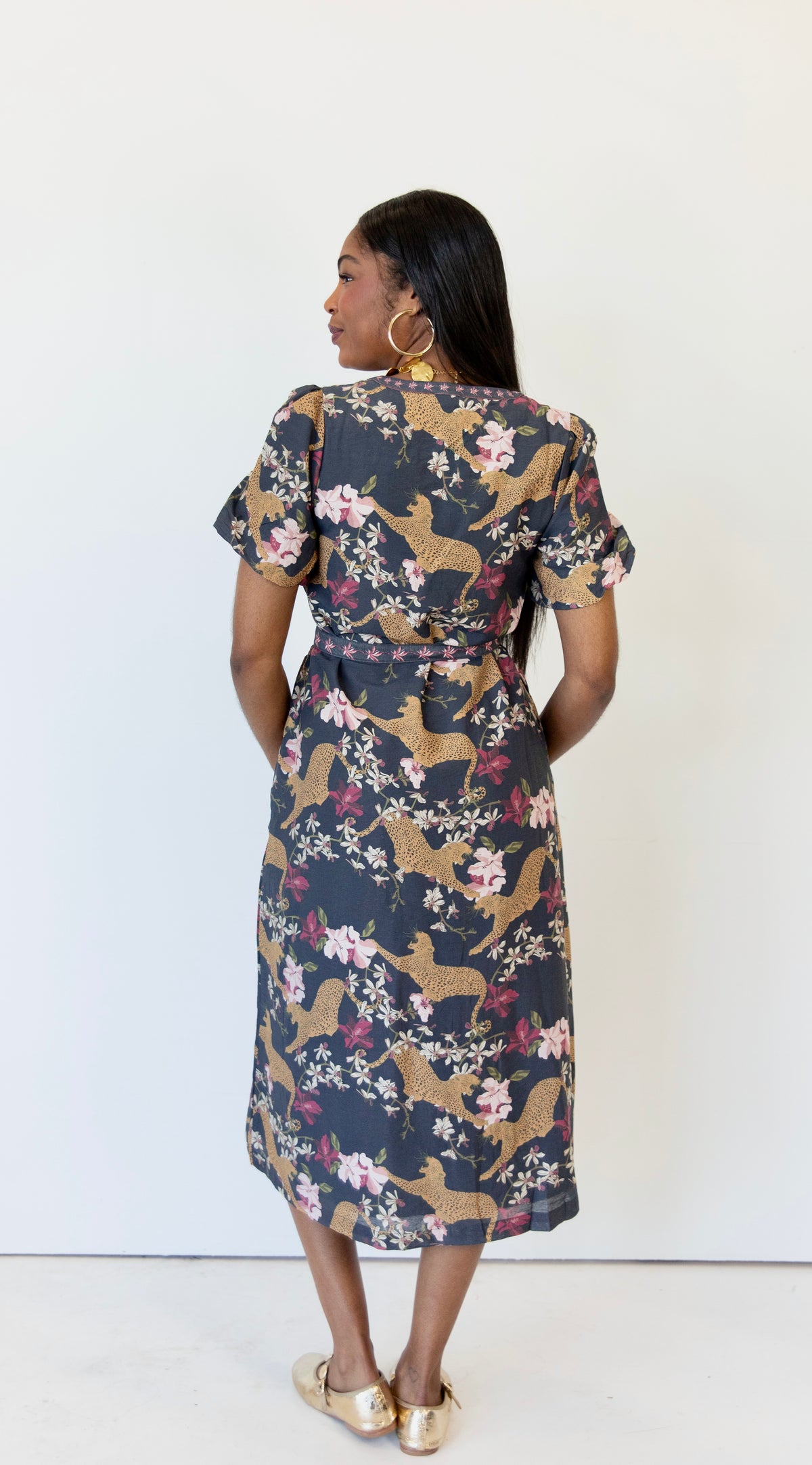 Into the Wild Midi Dress