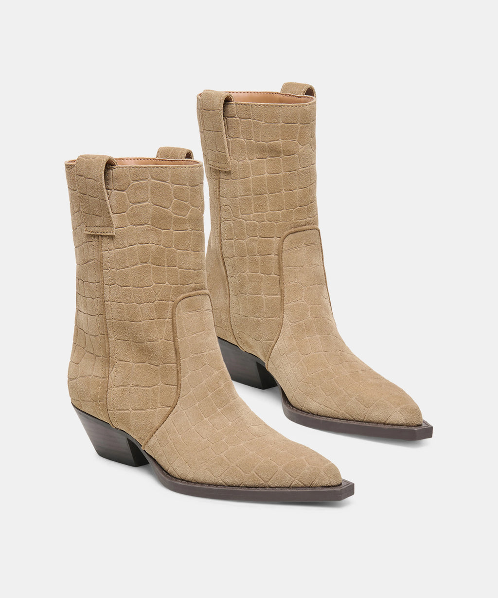 Ryen Leather Booties