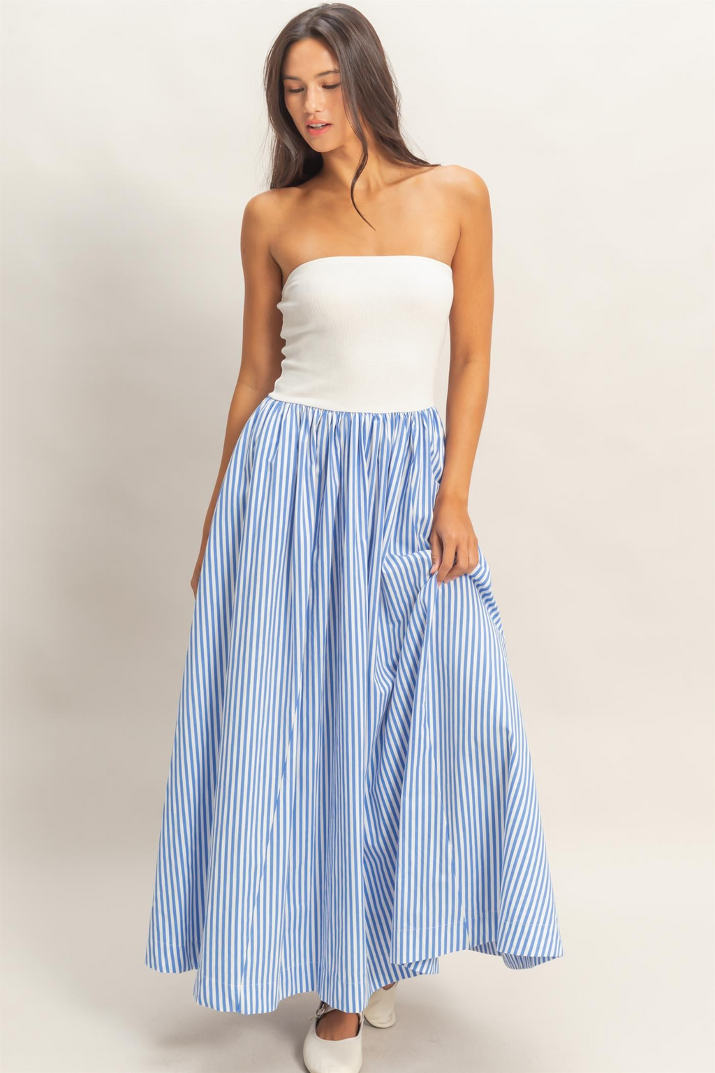 Rosemary Strapless Maxi Dress