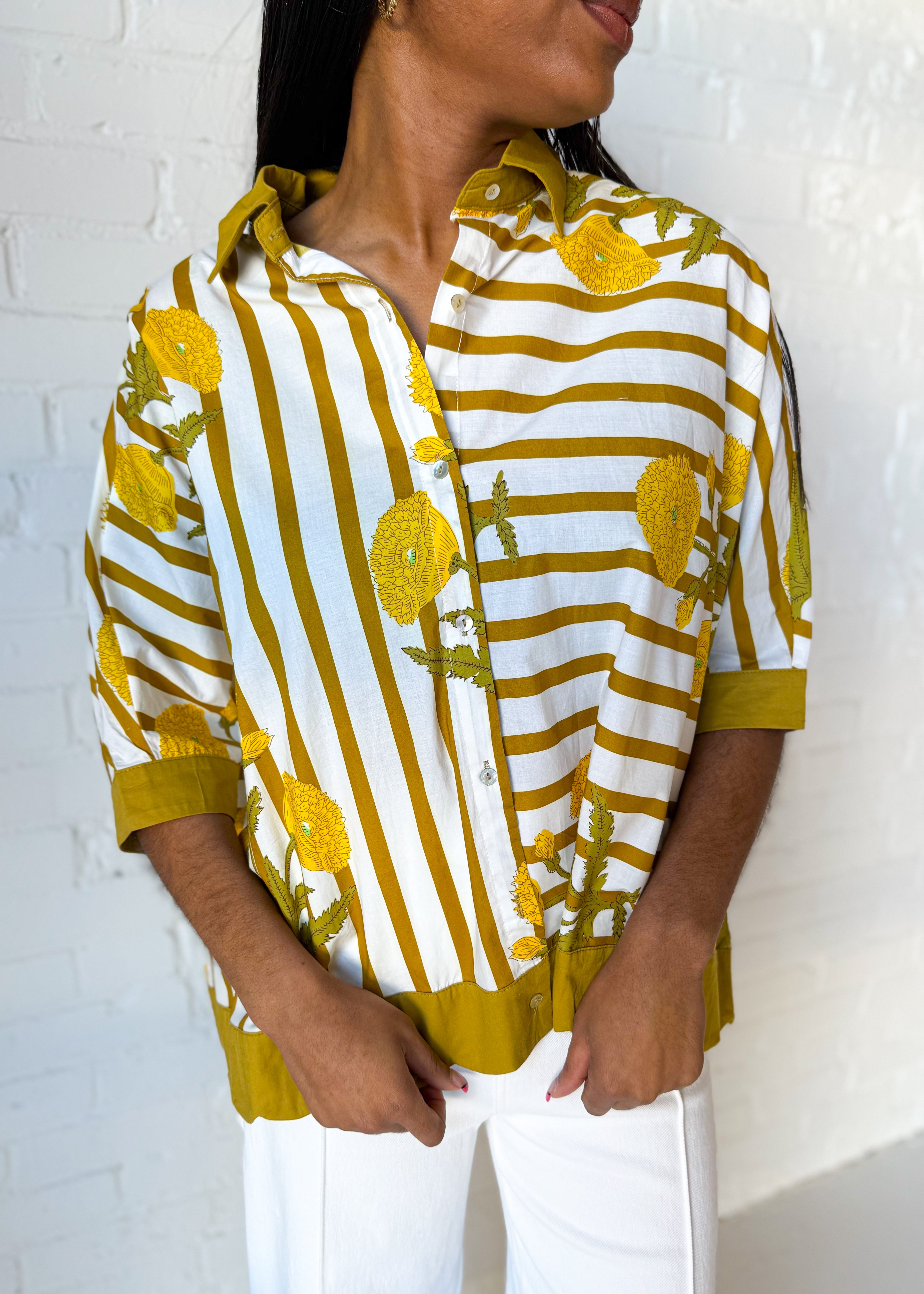 Meadow Lane Floral Top