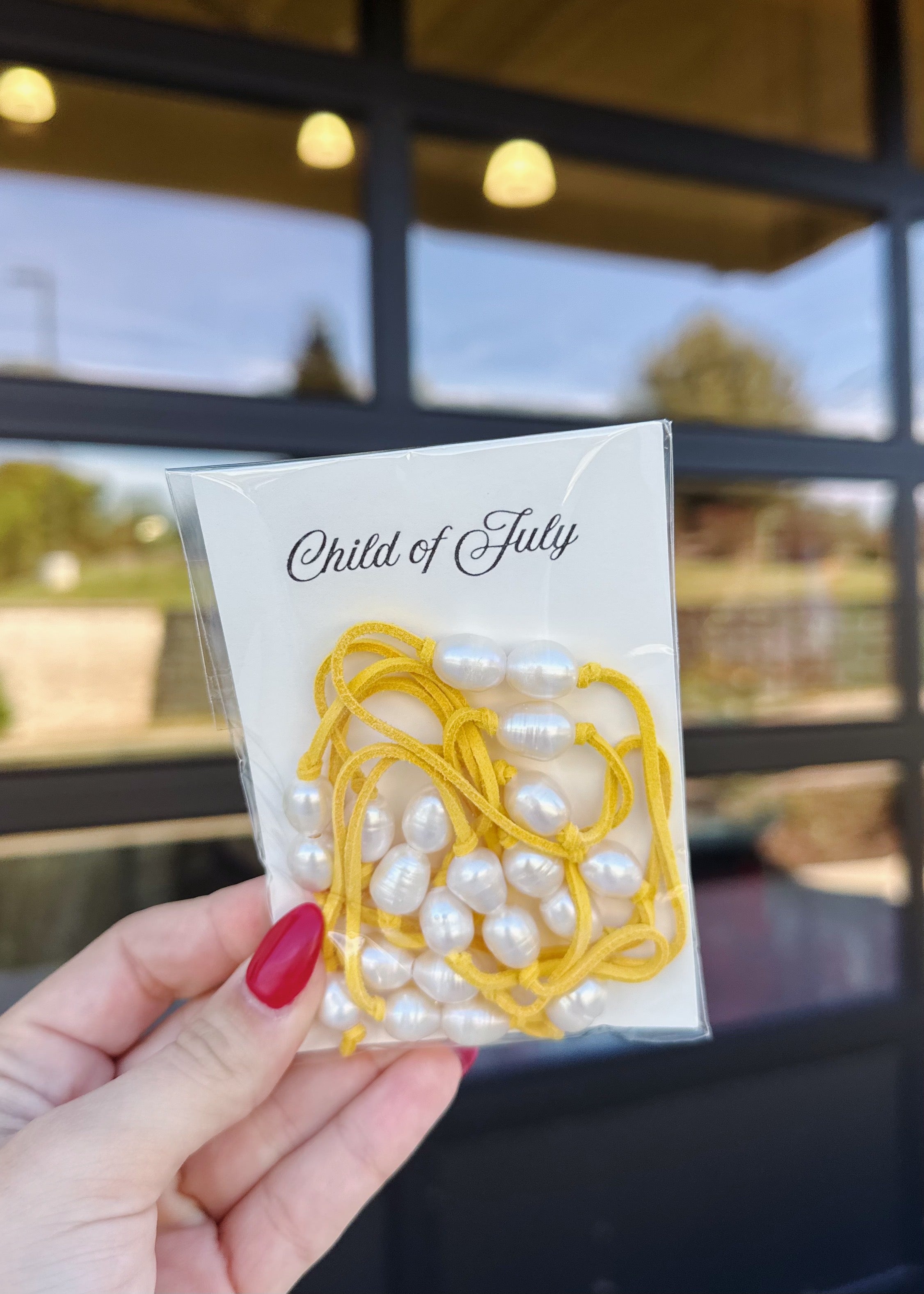 Gameday Pearl Wrap Necklace