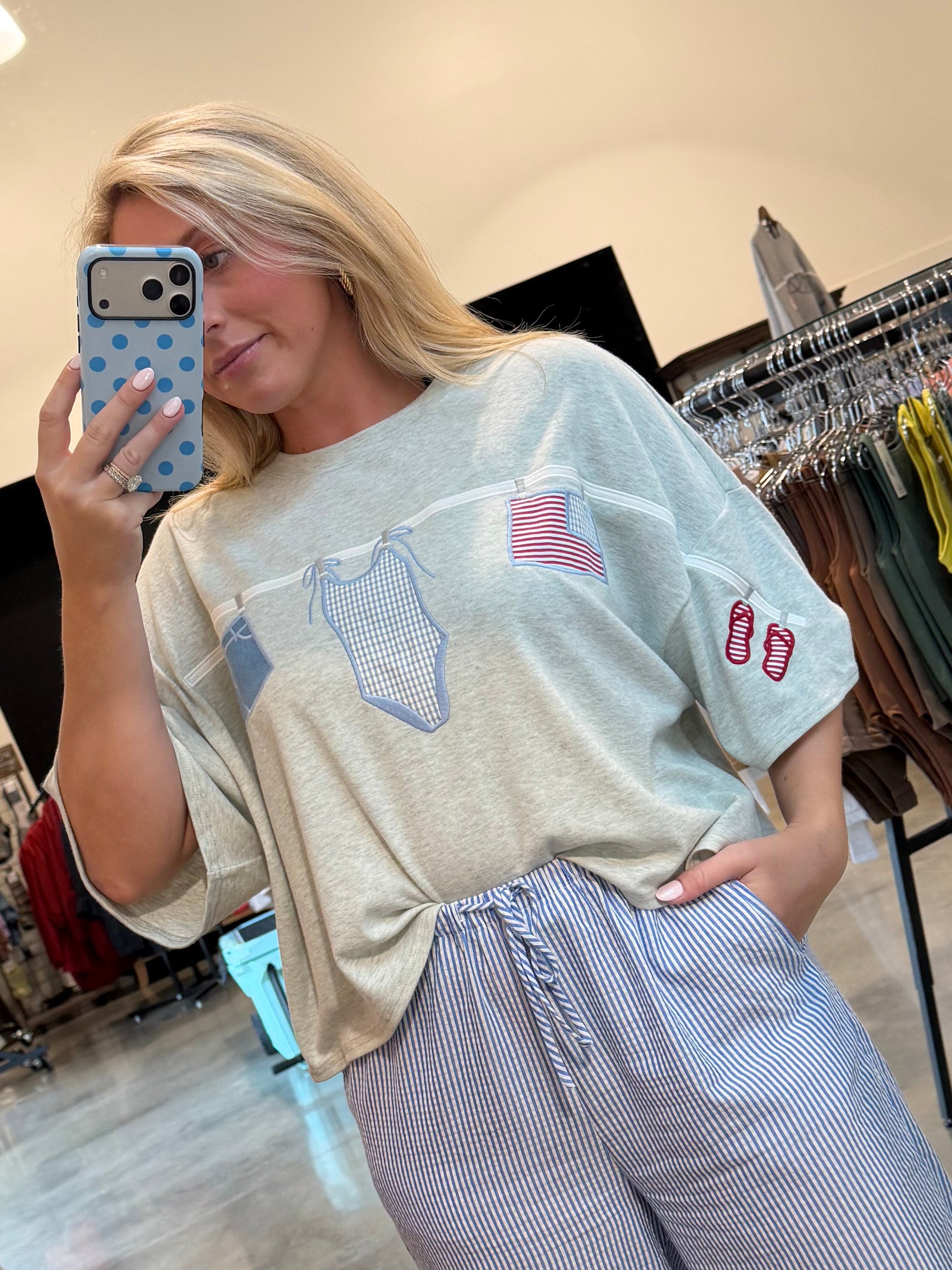 Alana "Americana" Graphic Tee