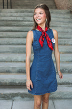 Reagan Denim Mini Dress
