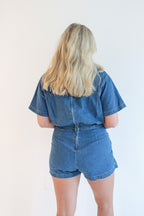 Alice Denim Romper