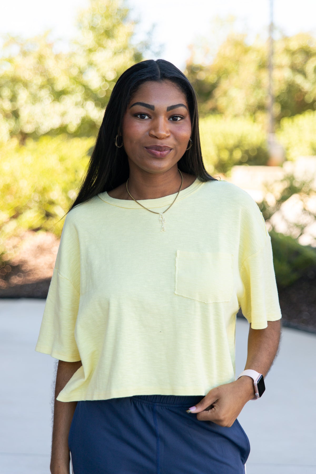 Zinnia Pocket Tee