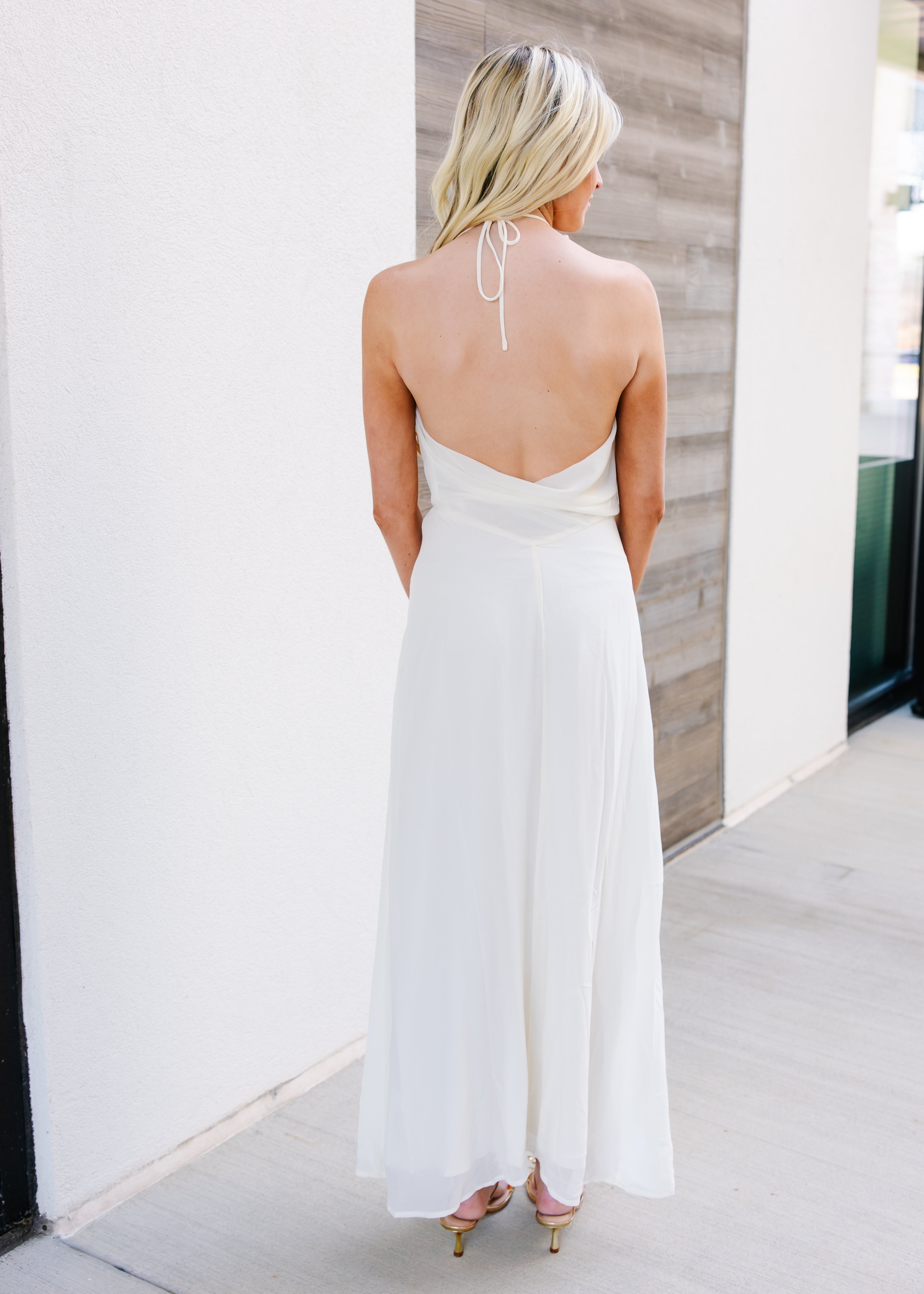 Rosalie Halter Maxi Dress