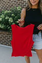 Becca Ribbed Top