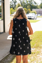 Ada Embroidered Mini Dress
