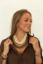 Amy Seven Layer Beaded Necklace