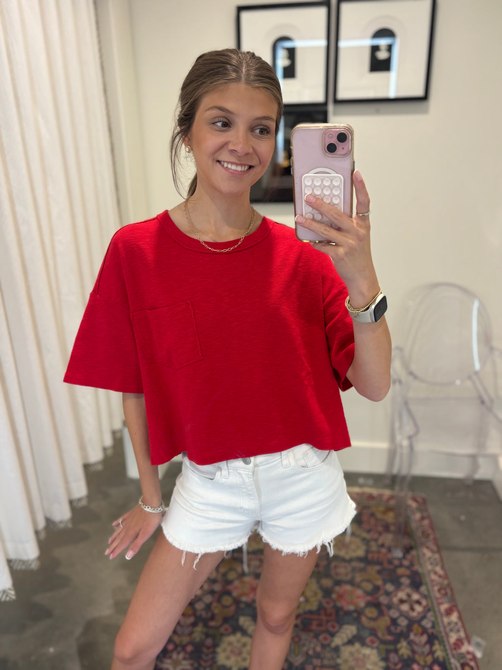 Zinnia Pocket Tee