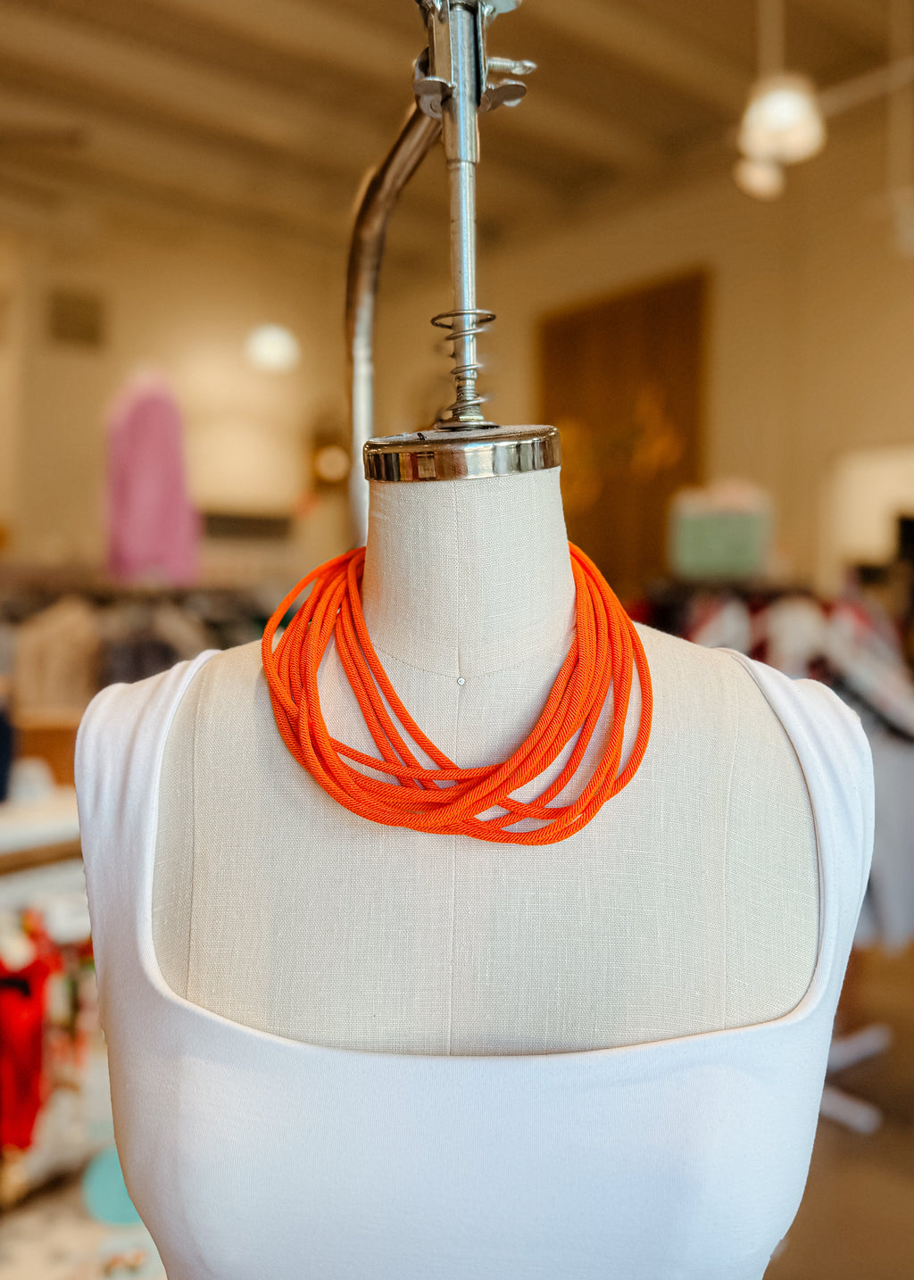 Double Loop Rope Necklace