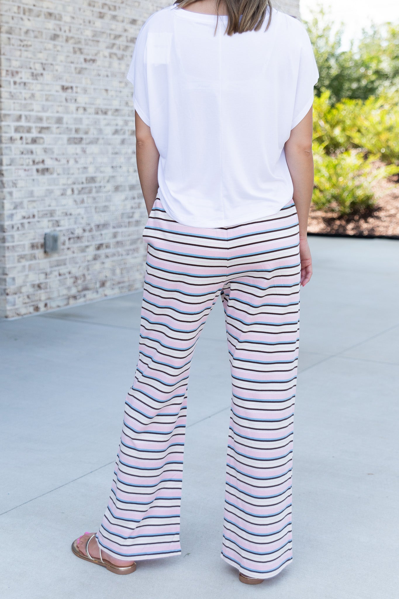 Dixie Pastel Striped Pants