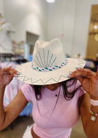 Pink Crossed Clubs Hat