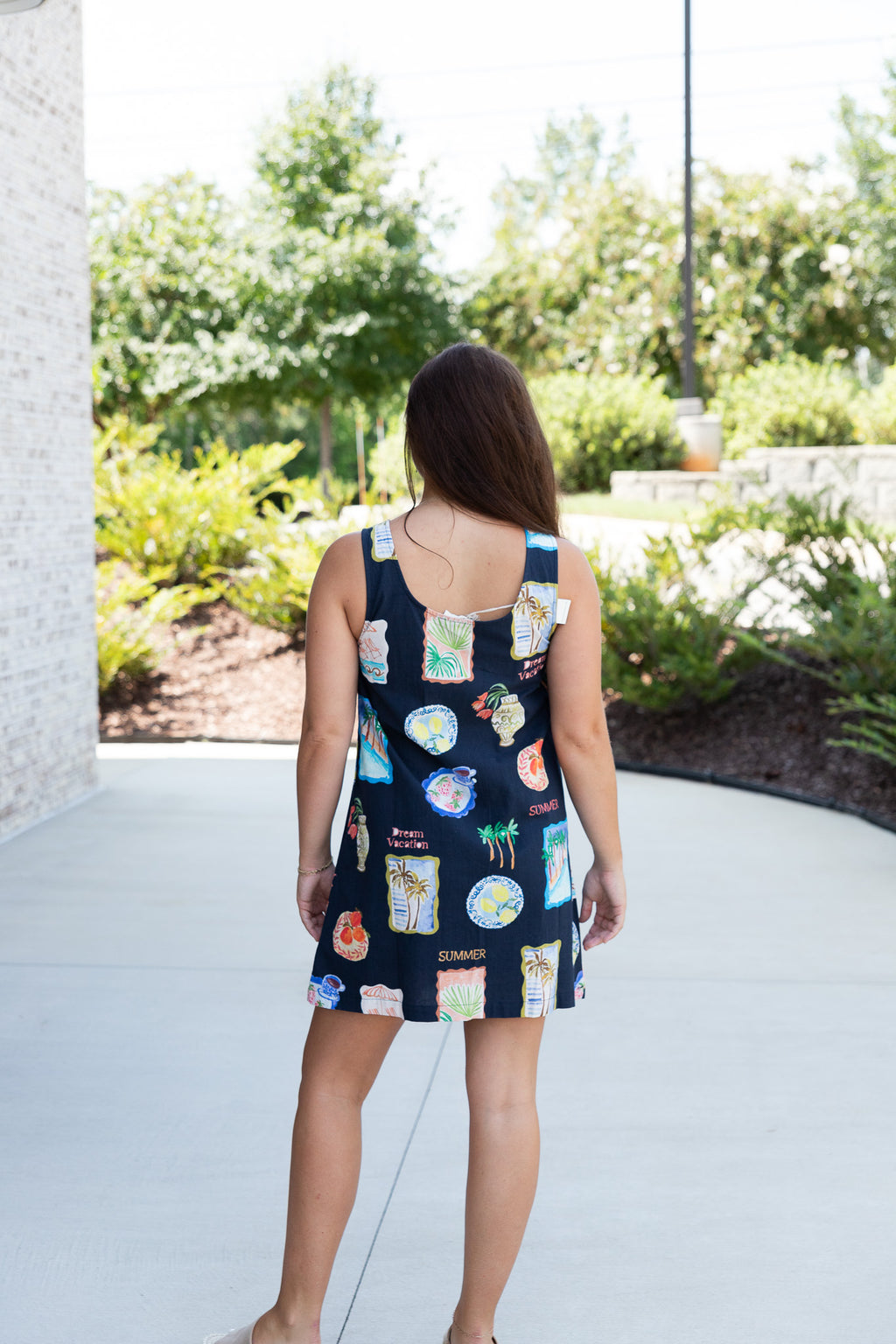 Jenny Sleeveless Summer Mini Dress