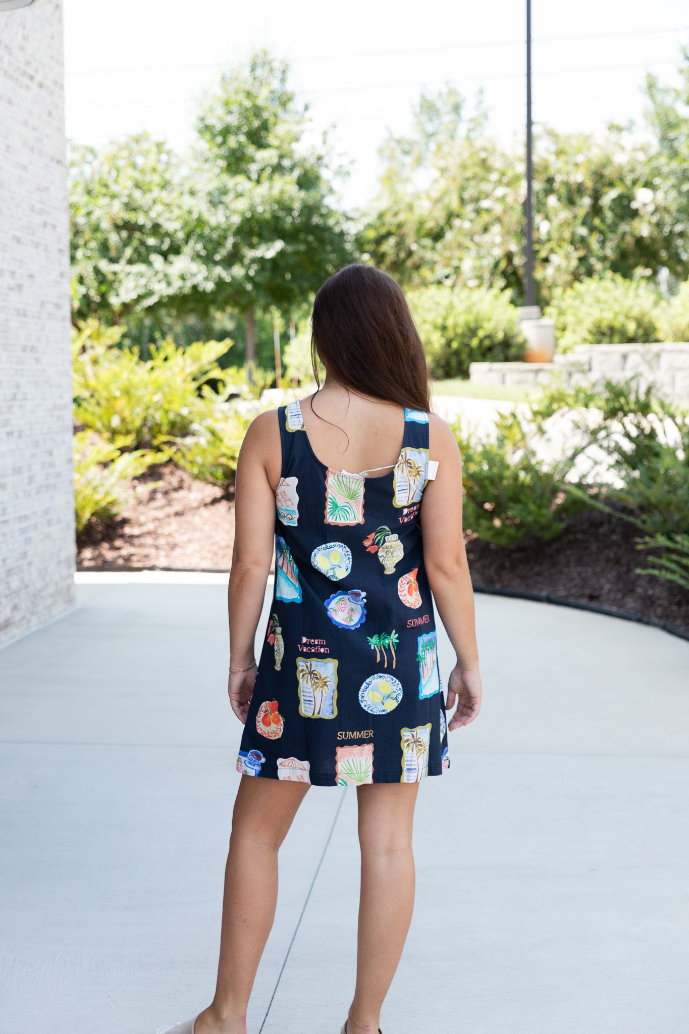 Jenny Sleeveless Summer Mini Dress