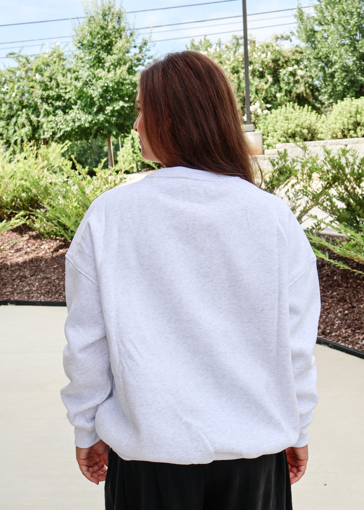 God Is Good Embroidered Sweatshirt