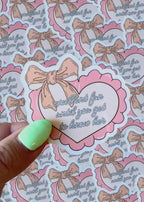 Typo Lettering Co Sticker