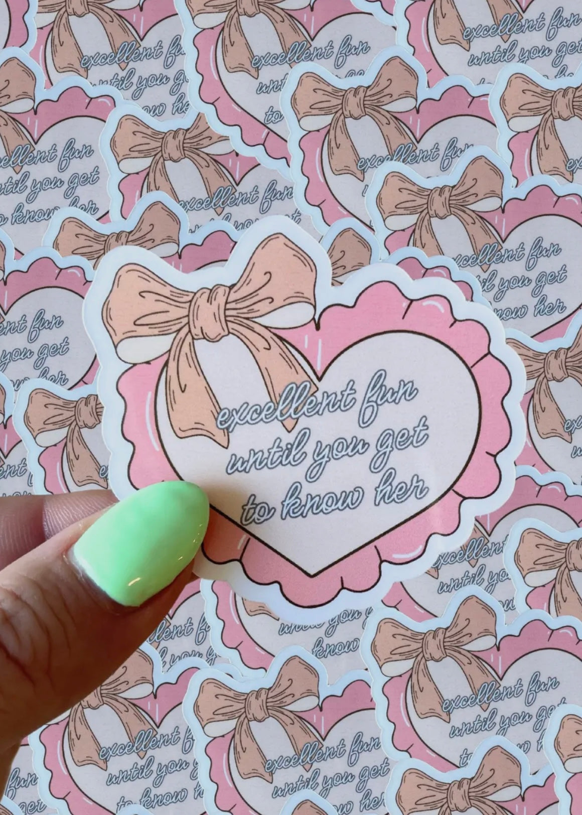 Typo Lettering Co Sticker